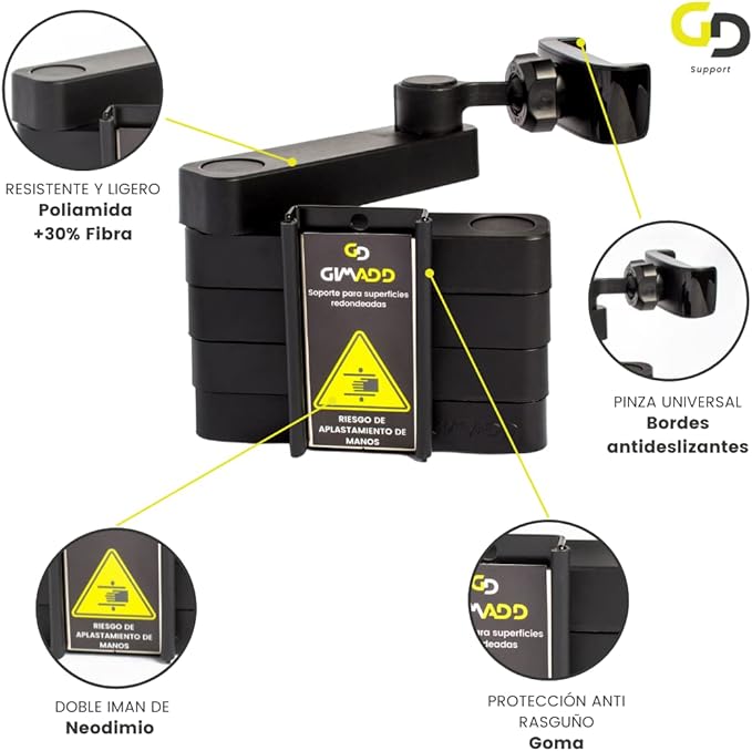 Soporte Movil Gimadd Suport Pro Amarillo