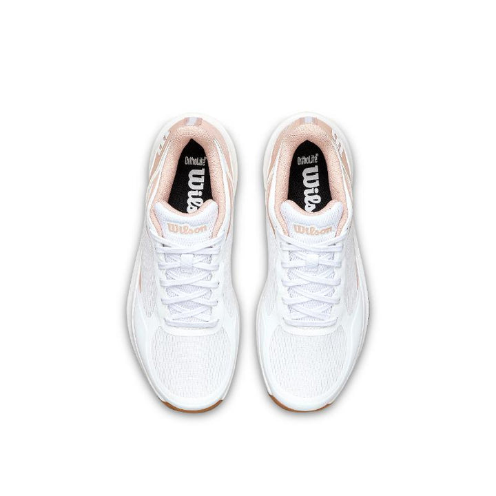Zapatillas de Padel Wilson Hurakn Lite Blanco Rosa Mujer