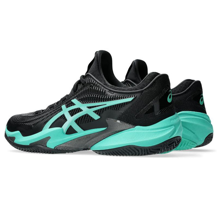 Zapatillas de Padel Asics Court FF 3 Clay Negro Turquesa