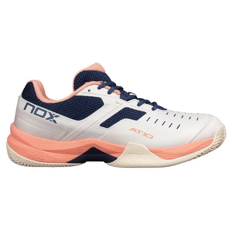 Zapatillas de Padel Nox AT10 Pro Gardenia Titan Mujer