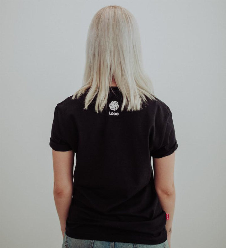 Camiseta Loco Esencia Negro Blanco