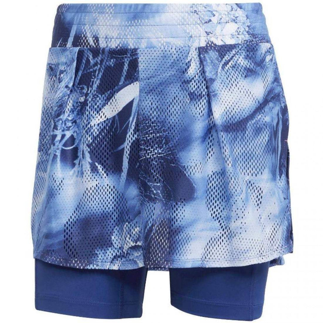 Falda Adidas Melbourne Azul Blanco | Adidas