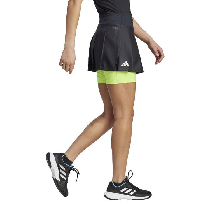 Gonna Adidas Pleated Aeroready Pro Nero Lime