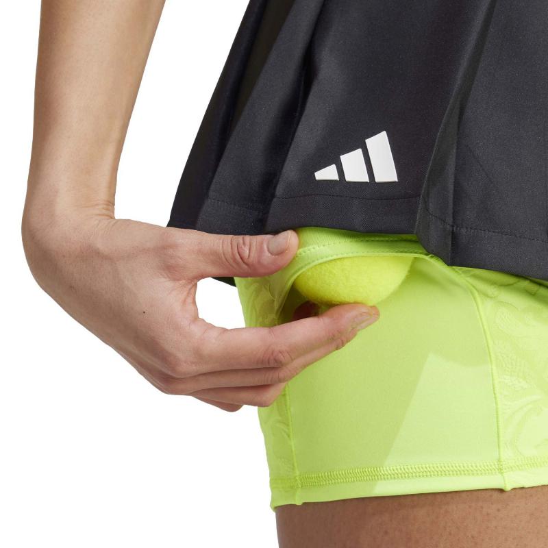 Gonna Adidas Pleated Aeroready Pro Nero Lime
