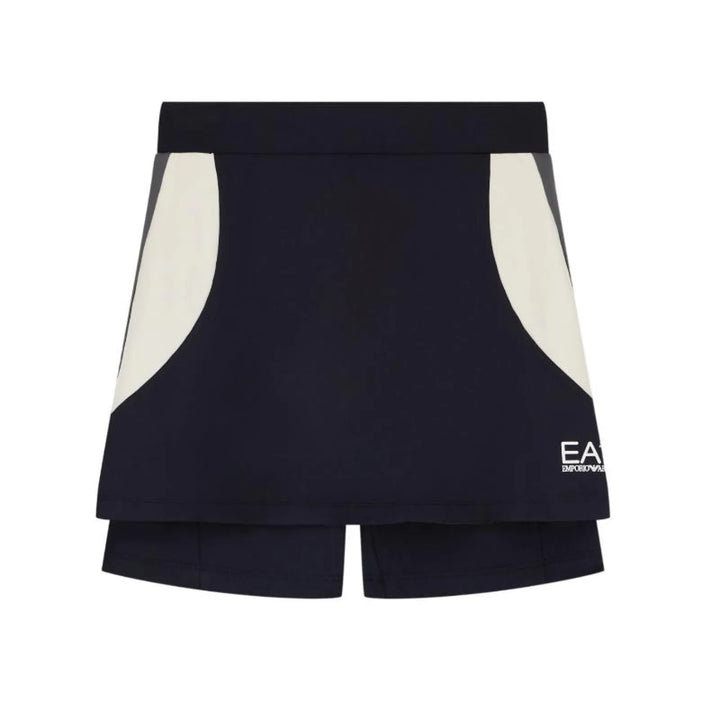 Falda Armani EA7 Ventus 7 Tennis Pro Negro