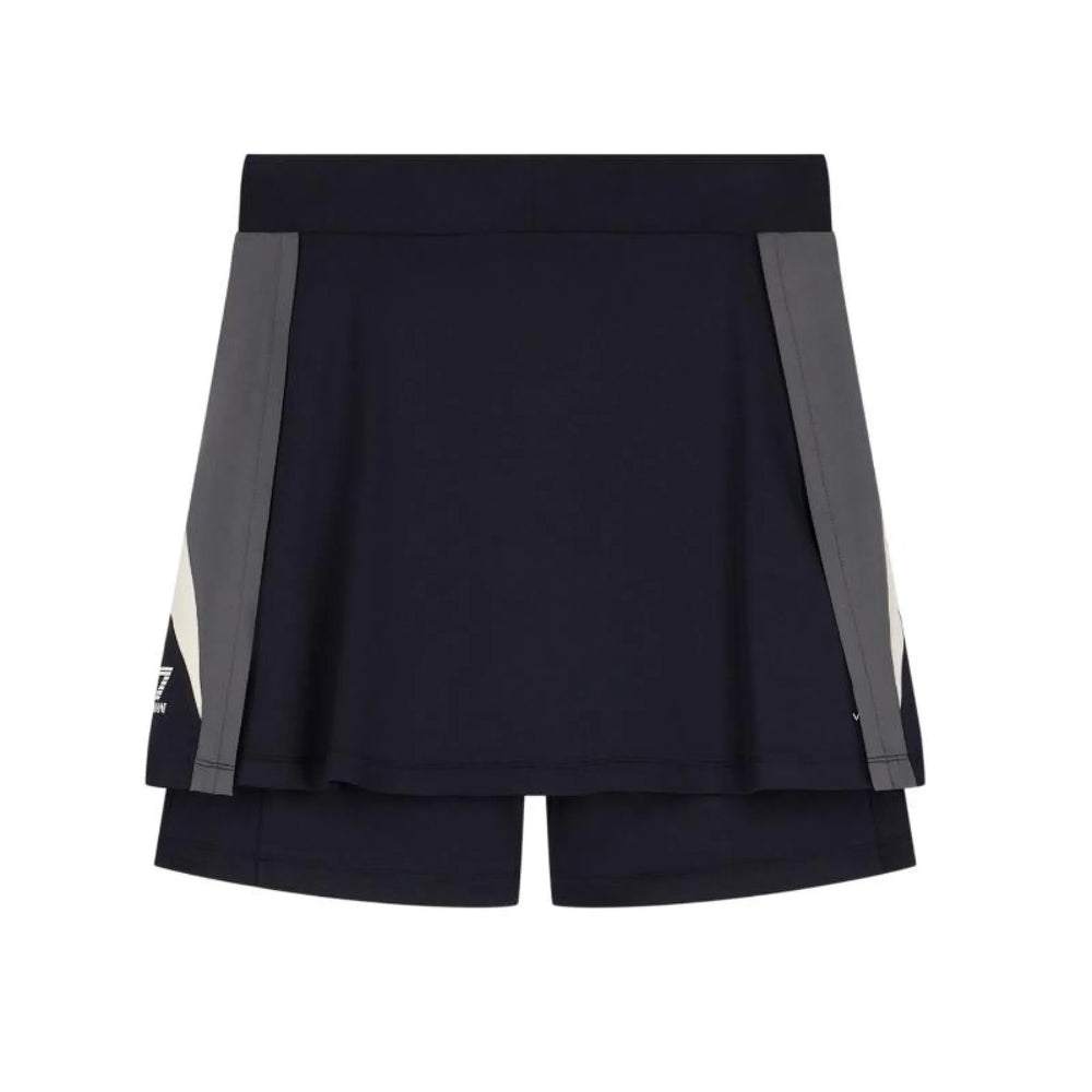 Falda Armani EA7 Ventus 7 Tennis Pro Negro