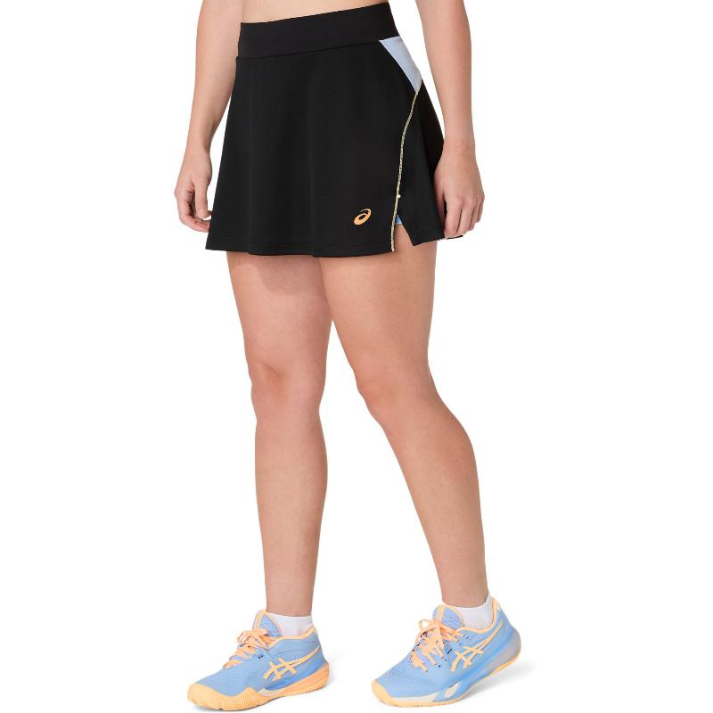 Asics Padel Court Skirt Black Blue Stone