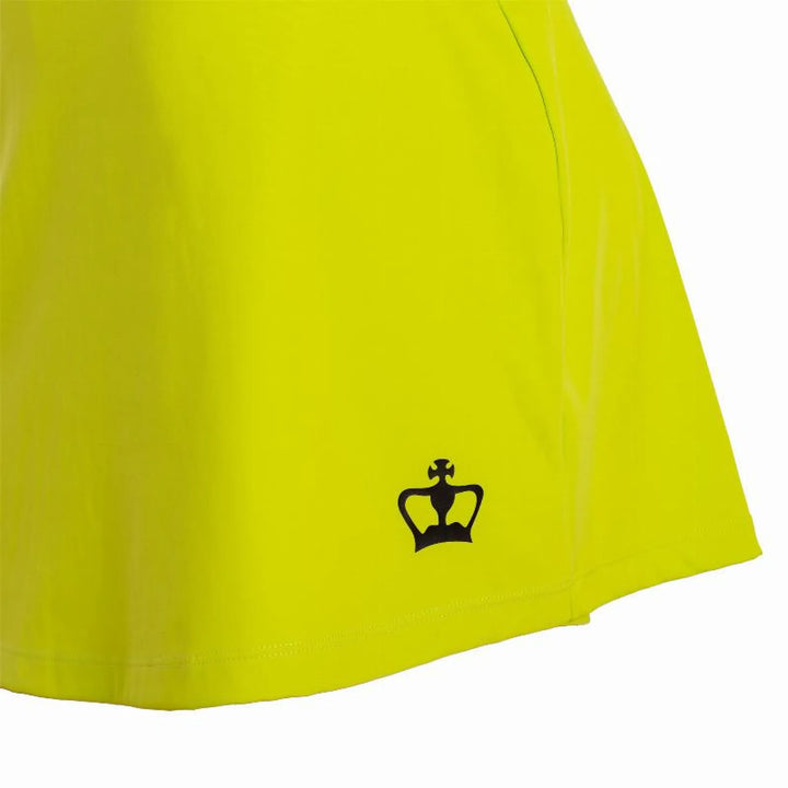 Falda Black Crown Naxos Amarillo Fluor