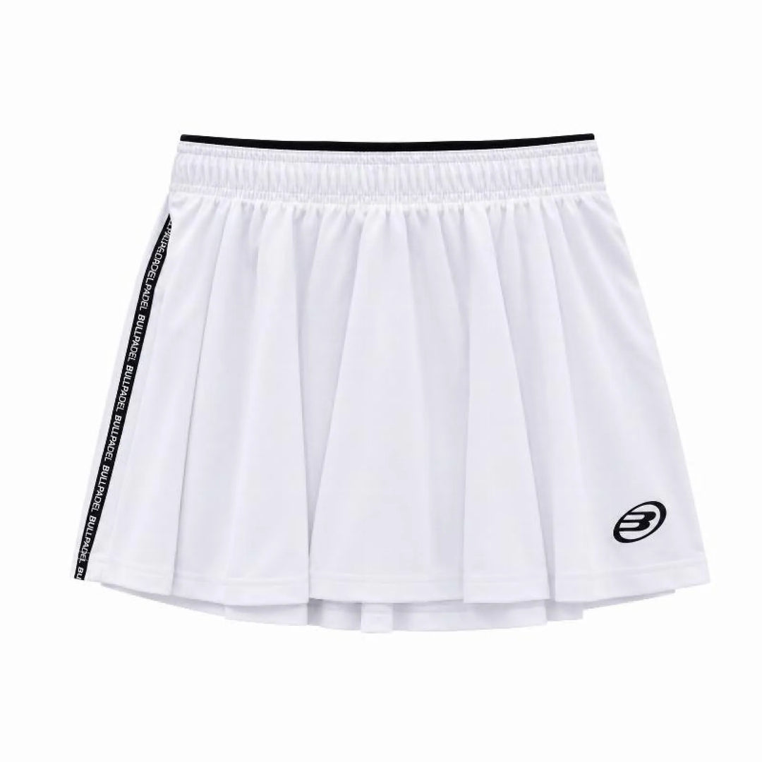 Falda Bullpadel Court Blanco