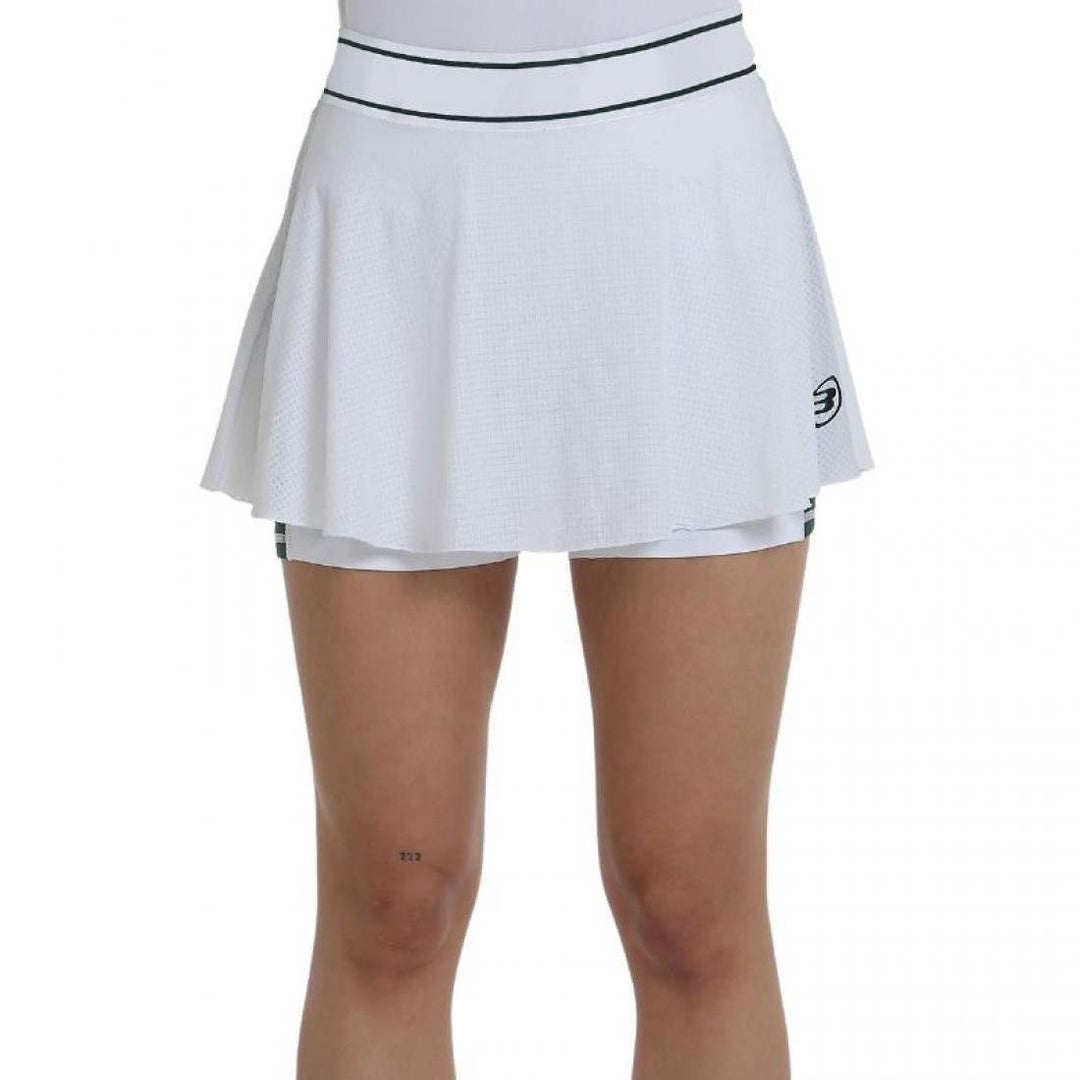 Falda Bullpadel Laza Blanco | Bullpadel