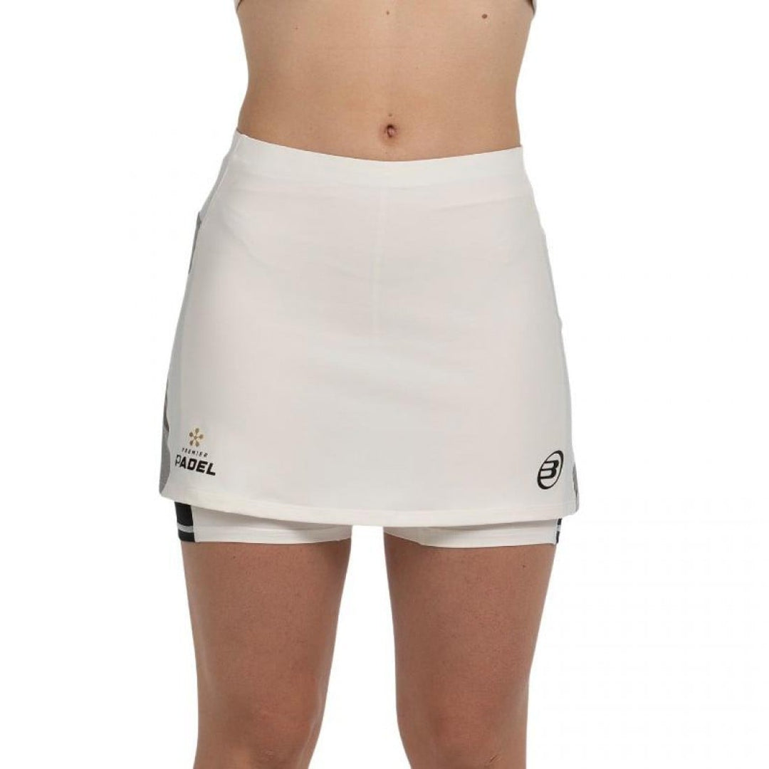 Falda Bullpadel Premier Padel Portoa Crudo