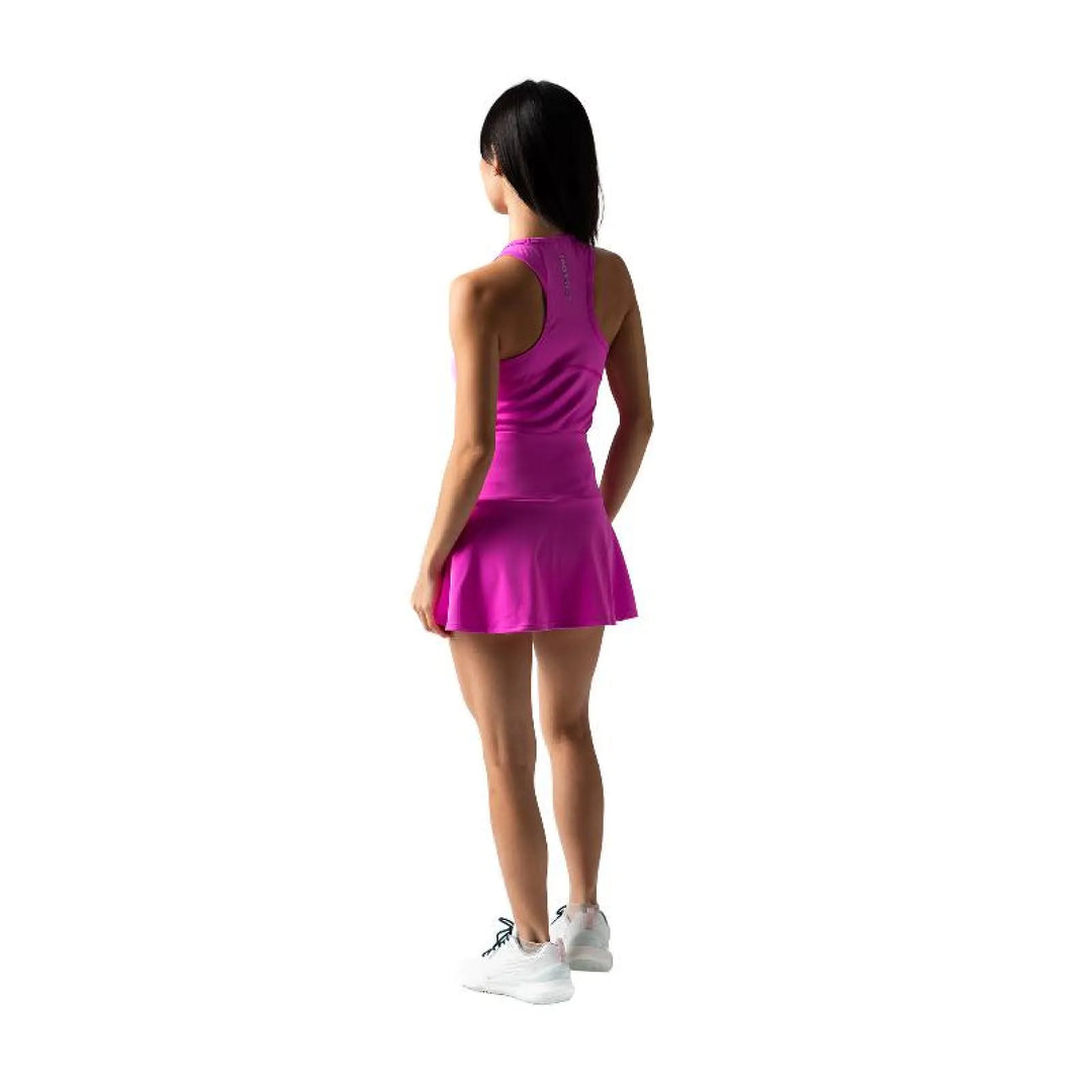 Falda Drop Shot Monarca Rosa
