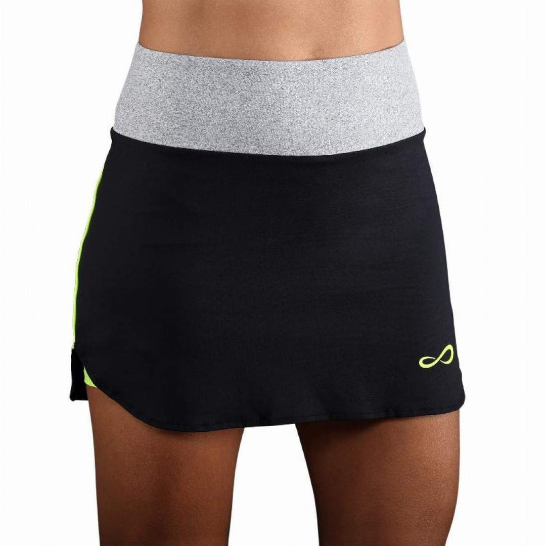 Falda Endless Grace Negro Gris Chine