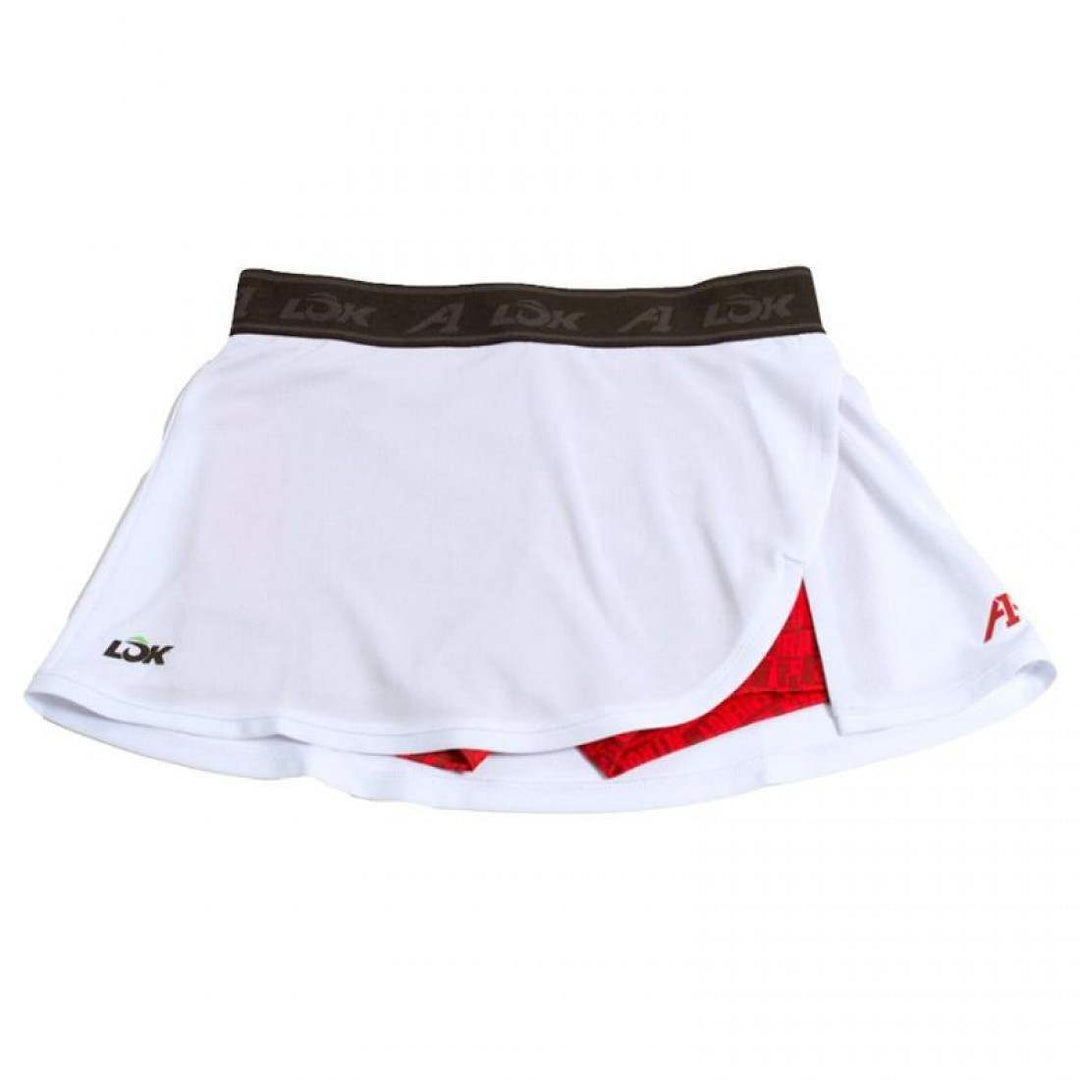 Falda Lok A1 Padel Bighorn Blanco | Lok