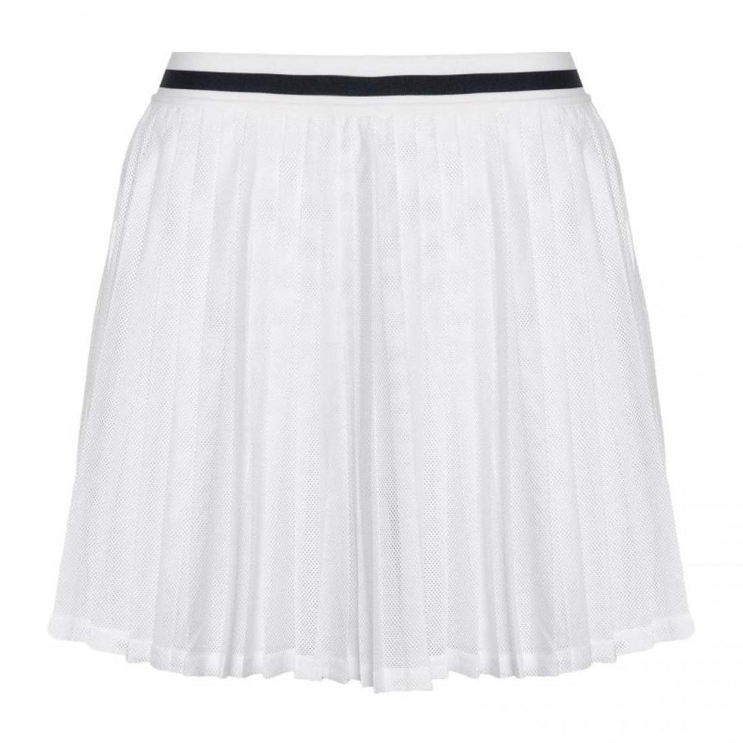 Falda Wilson Team Pleated Blanco