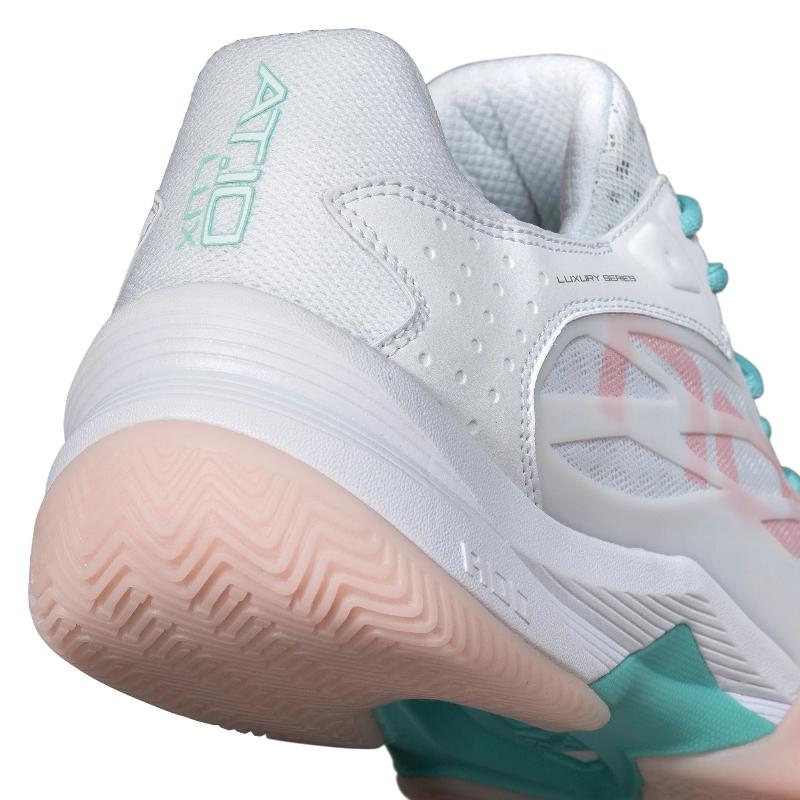 Zapatillas de Pádel de Pádel Nox AT10 Lux Blanco Rosa Mujer