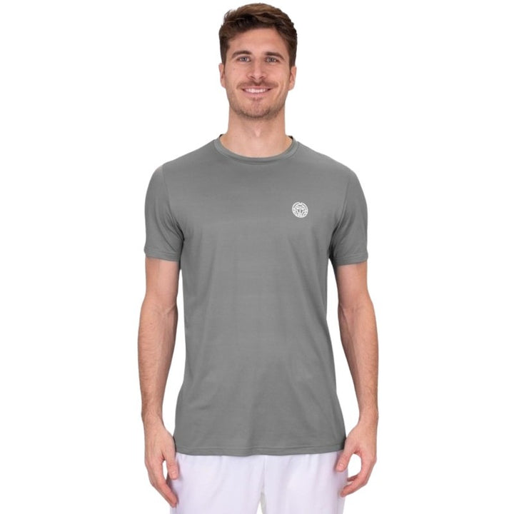 Camiseta Bidi Badu Crew Gris Blanco