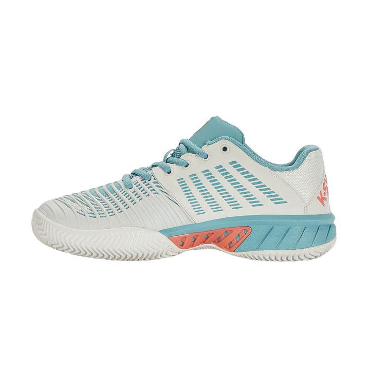Zapatillas de Pádel de Pádel Kswiss Express Light 3 HB Blanco Turquesa Mujer