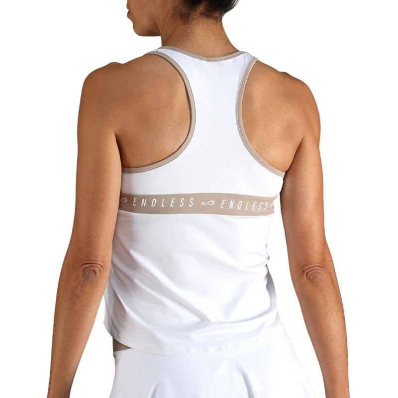 Camiseta Endless Allure Blanco Delave