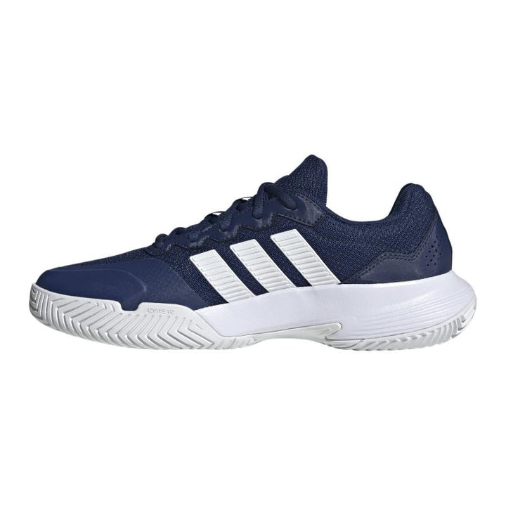 Zapatillas de Padel Adidas GameCourt 2 Azul Oscuro Blanco