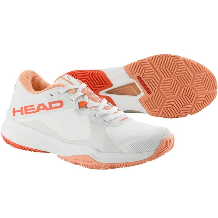 Zapatillas de Padel Head Motion Team Padel Blanco Coral Mujer
