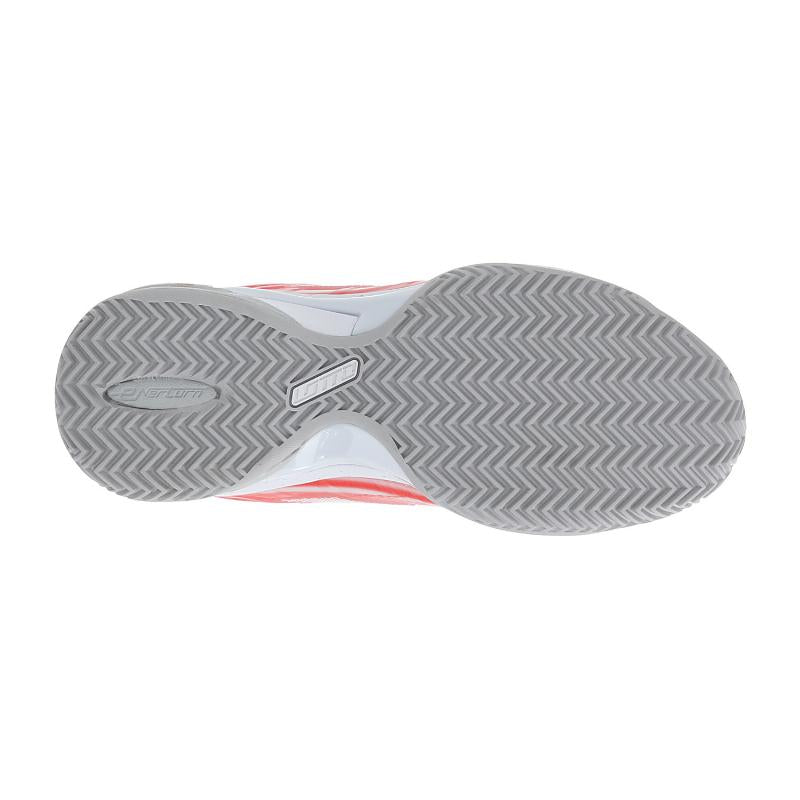 Zapatillas de Pádel de Pádel Lotto Mirage 300 Rojo Amapola Blanco Mujer