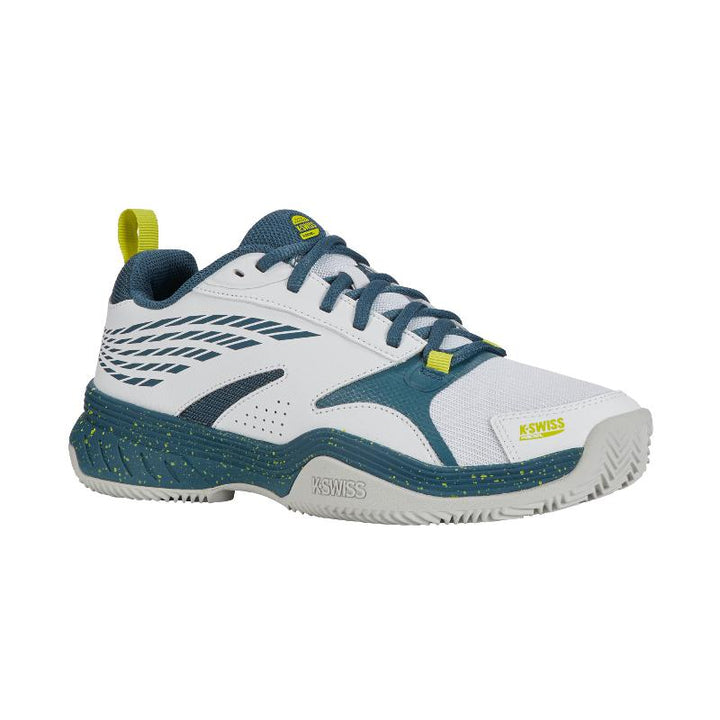 Zapatillas de Pádel de Pádel Kswiss Speedex Padel Blanco Indian Teal