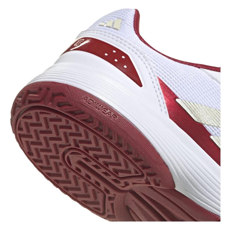Zapatillas de Padel Adidas Crazyquick Padel Blanco Rojo Junior