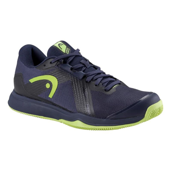 Zapatillas de Padel Head Sprint Team 4.0 Clay Azul Marino Lima