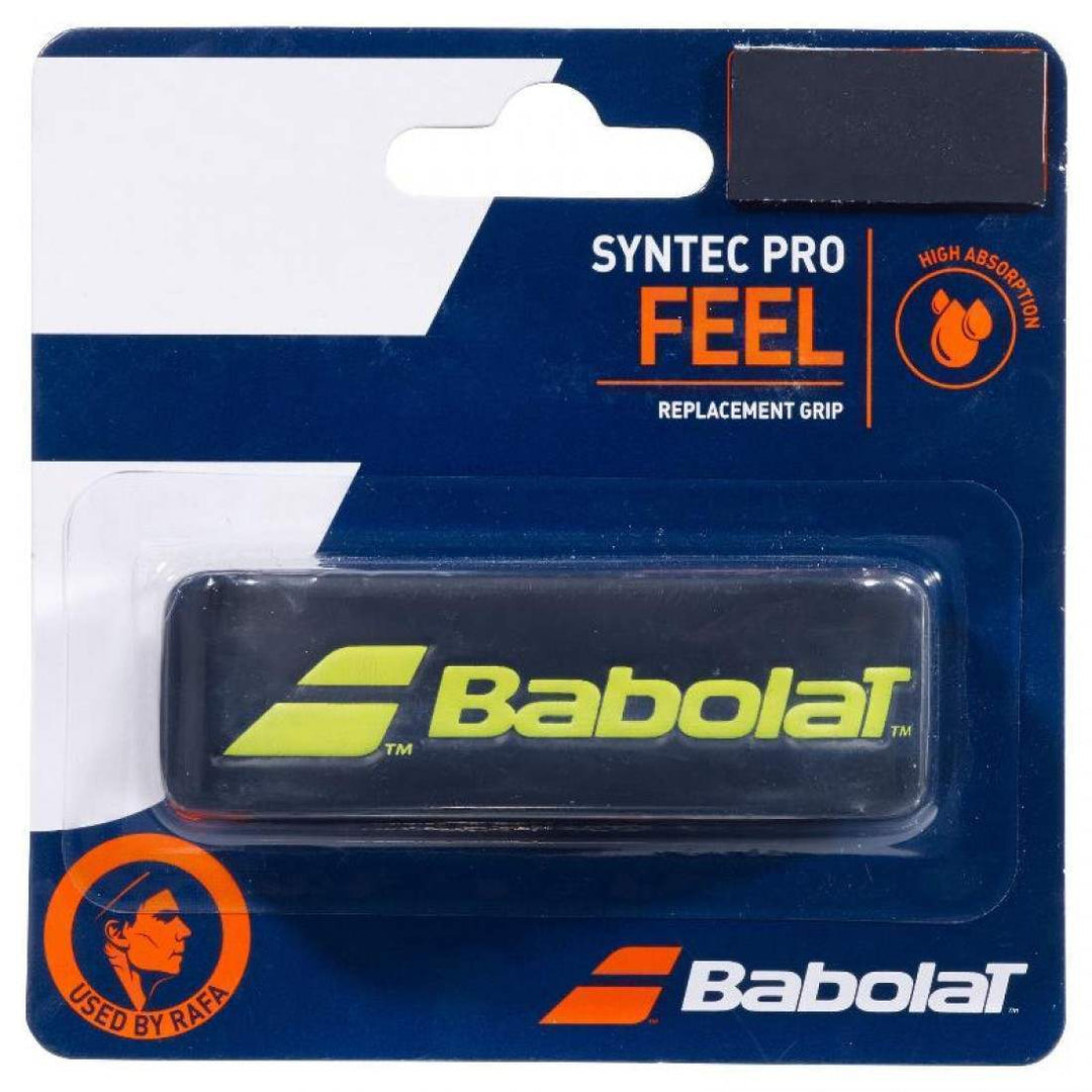 Grip Reemplazo Babolat Syntec Pro Negro Amarillo 1 Unidad | Babolat