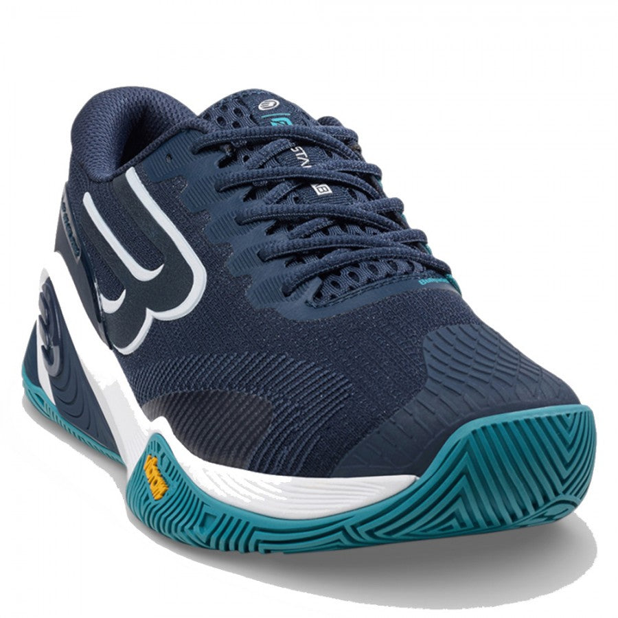 Zapatillas Bullpadel Hack Vibram 26V Azul Marino .
