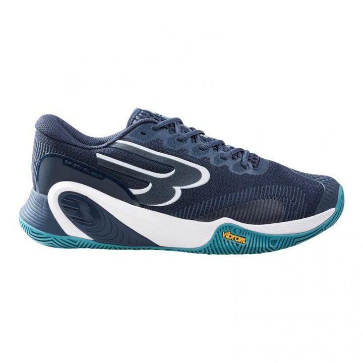 Zapatillas Bullpadel Hack Vibram 26V Azul Marino .