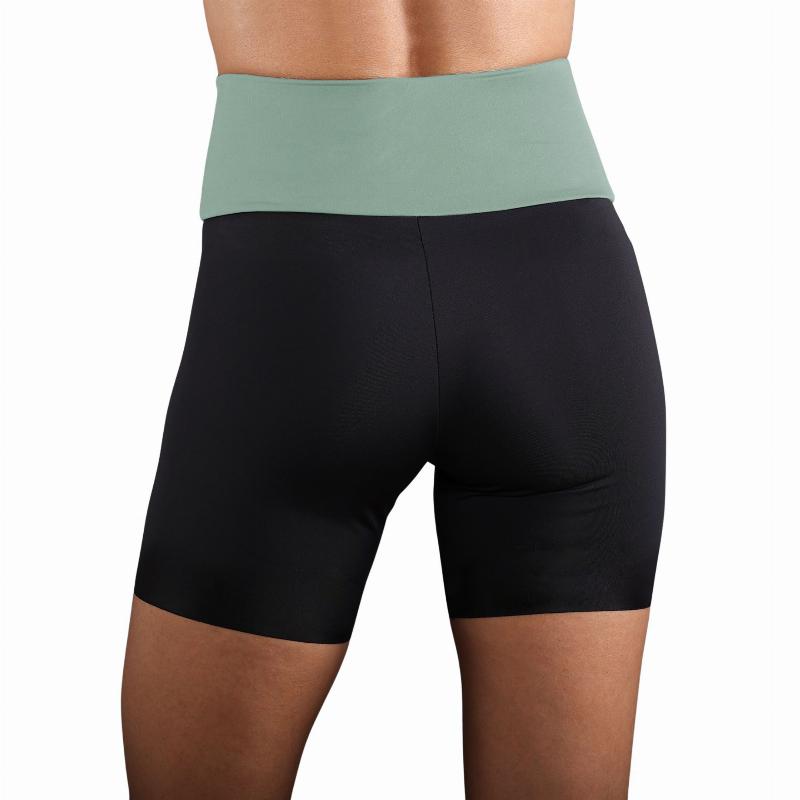 Leggings Endless Ash II Nero Verde Foresta