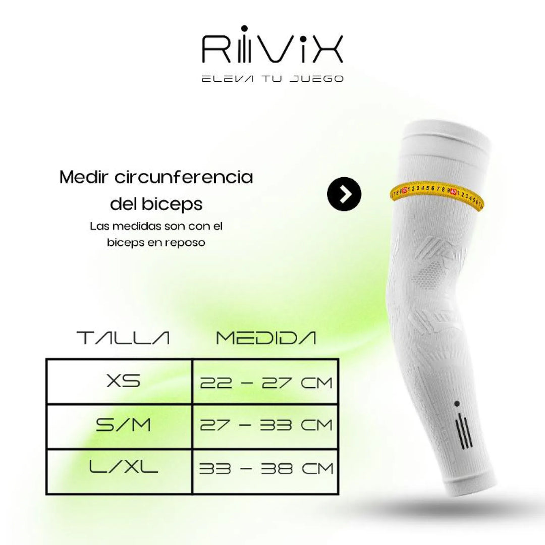 Manguitos Rivix Blanco 1 Unidad