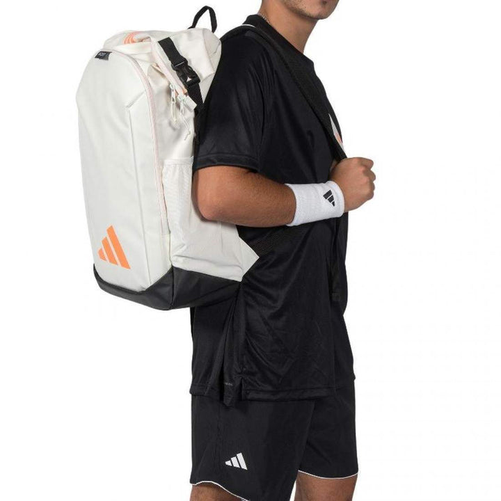 Mochila Adidas Blanco Tiza Naranja Multigame 3.5