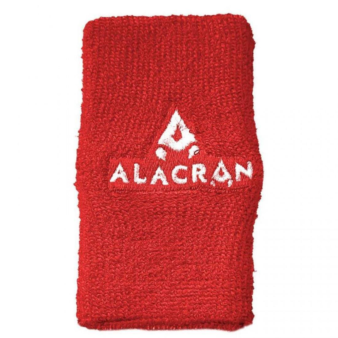 Muñequera Alacran Ancha Rojo Blanco