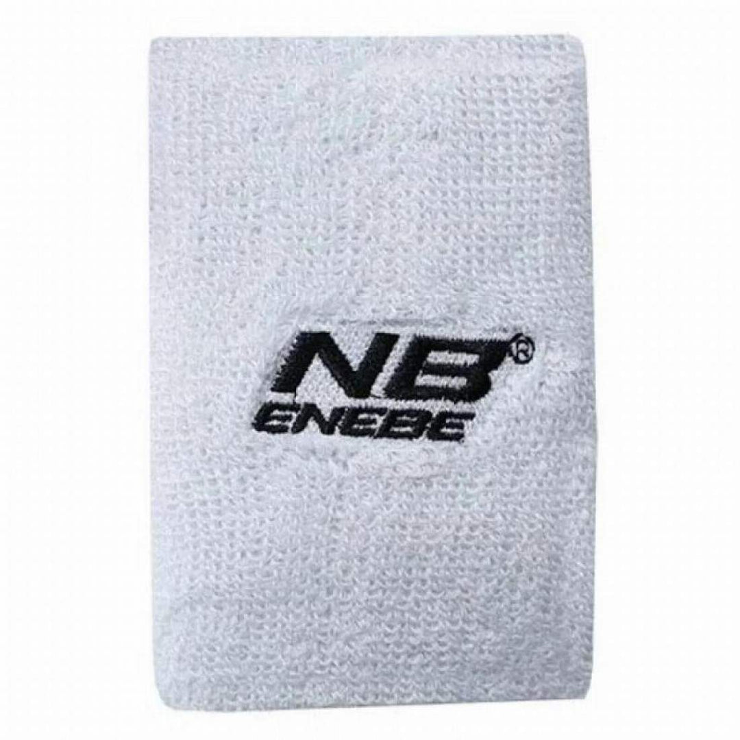 Muñequera Enebe Ancha Blanco