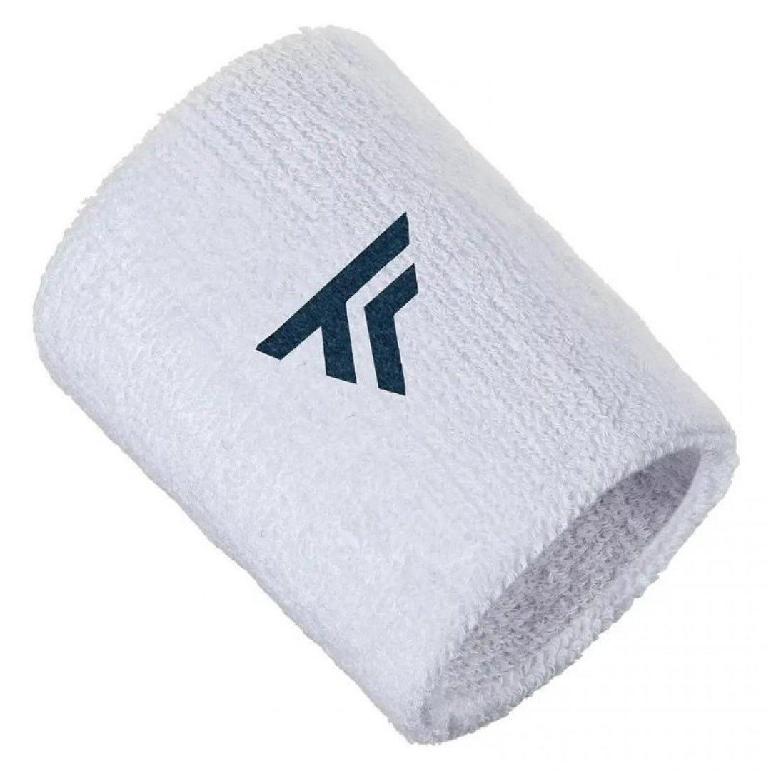 Muñequera Tecnifibre XL Blanco Marino 1 Unidad