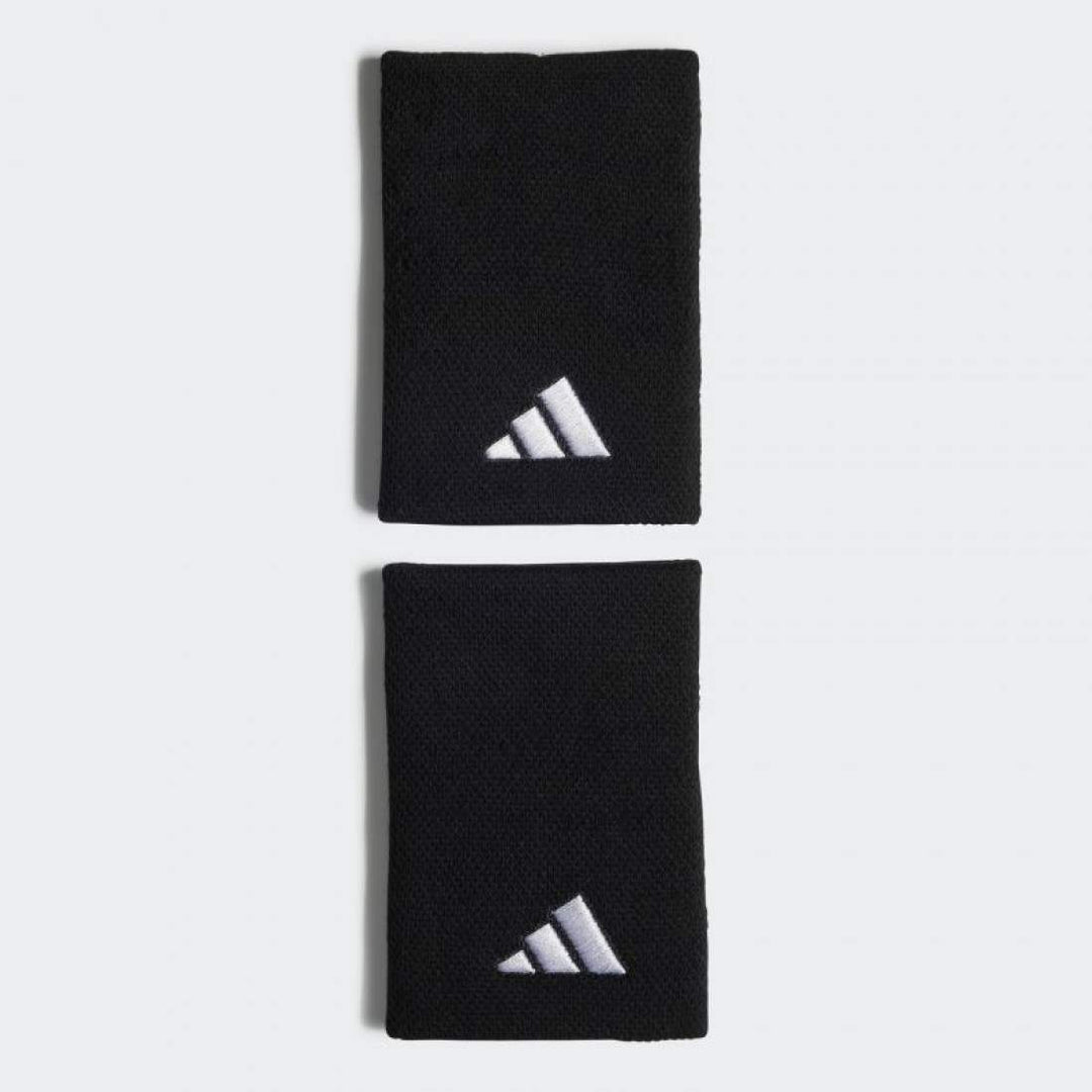 Muñequeras Adidas Negro Grande 2 Unidades