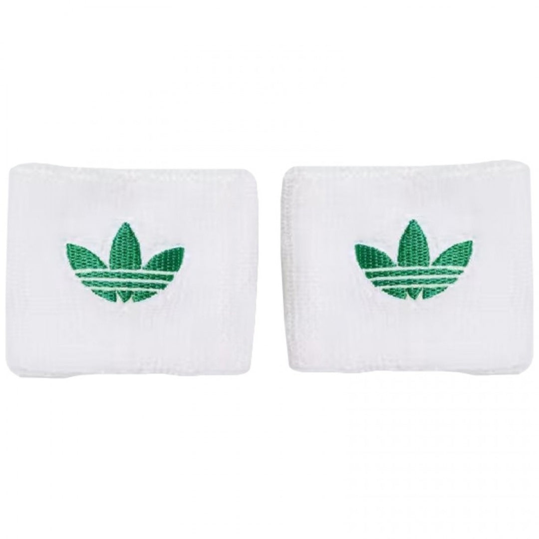 Muñequeras Adidas Original Tenis Blanco 2 Unidades
