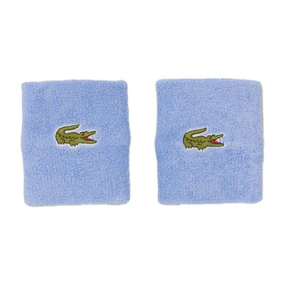 Muñequeras Lacoste Azul Violeta 2 Unidades