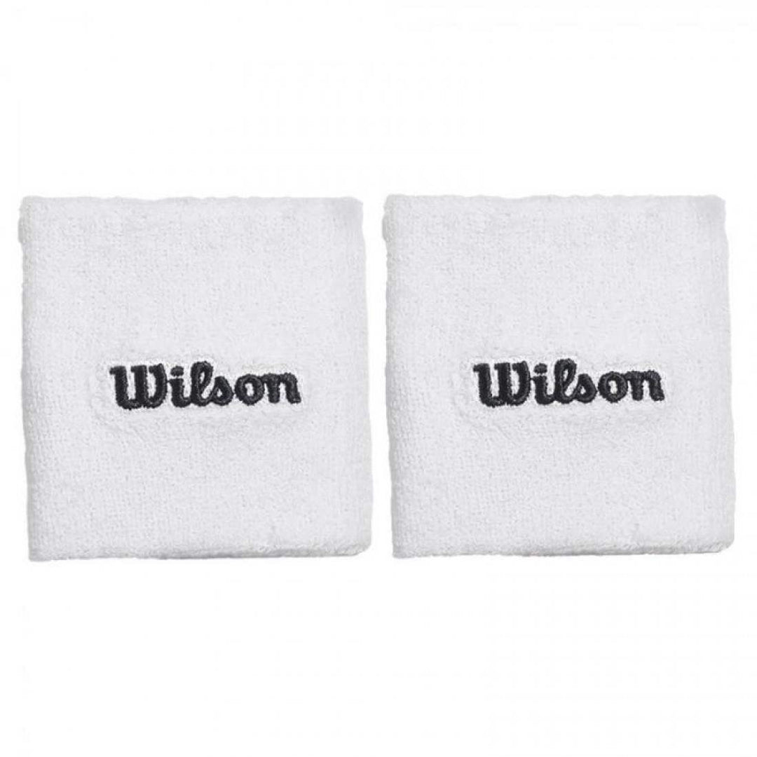 Muñequeras Wilson Blanco 2 Unidades