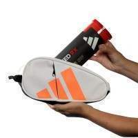 Neceser Adidas 3.5 Blanco Tiza Naranja 2026