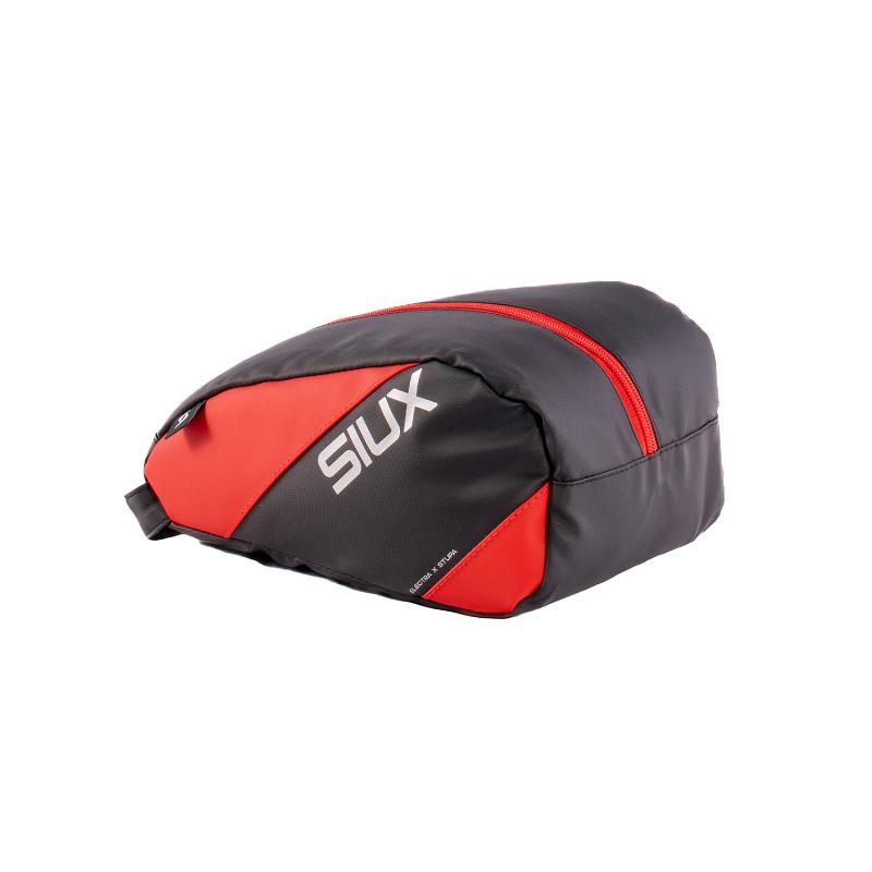 Neceser Siux Stupa Electra Negro Rojo