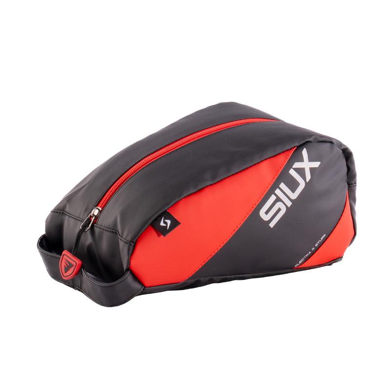 Neceser Siux Stupa Electra Negro Rojo