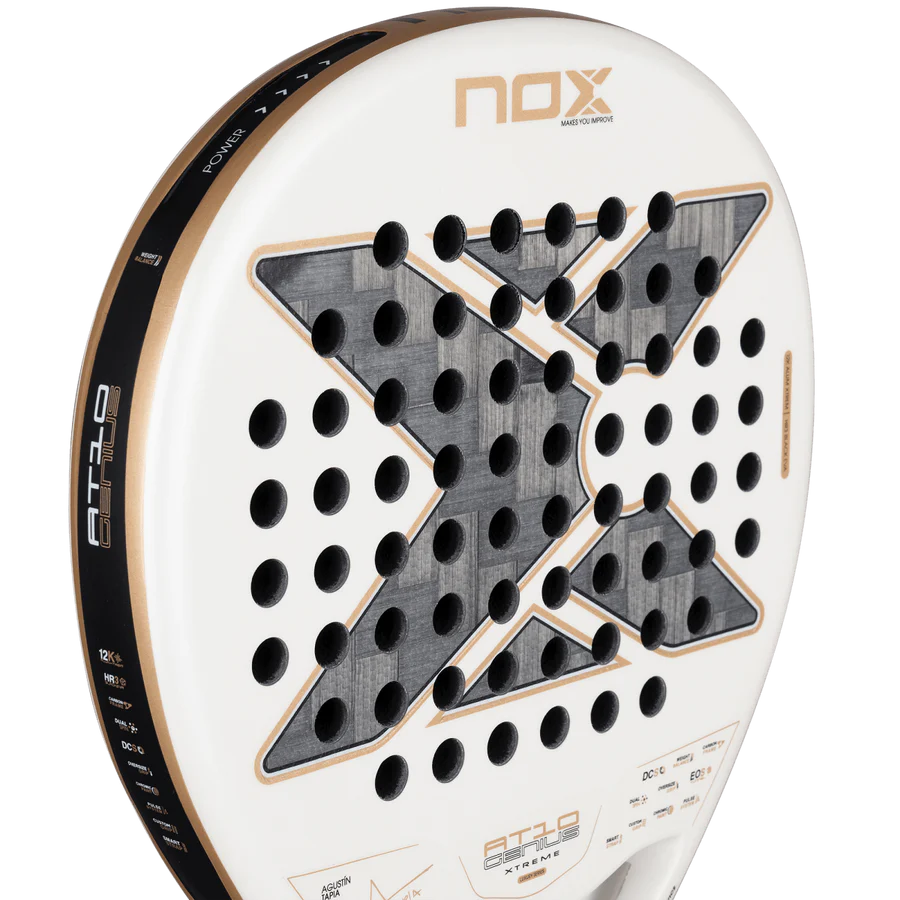 Pala Nox AT10 Genius 12K Alum Xtrem 2026 By Agustin Tapia