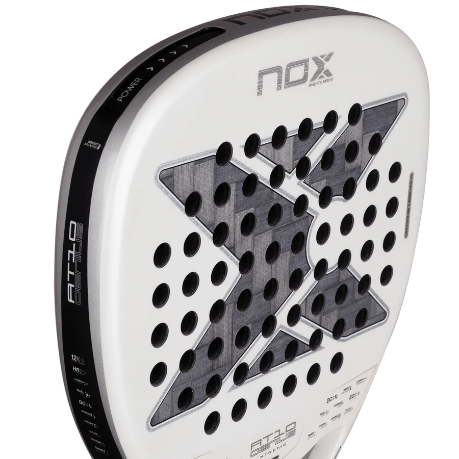 Pala Nox AT10 Genius Attack 12K Alum Xtrem 2026 By Agustin Tapia