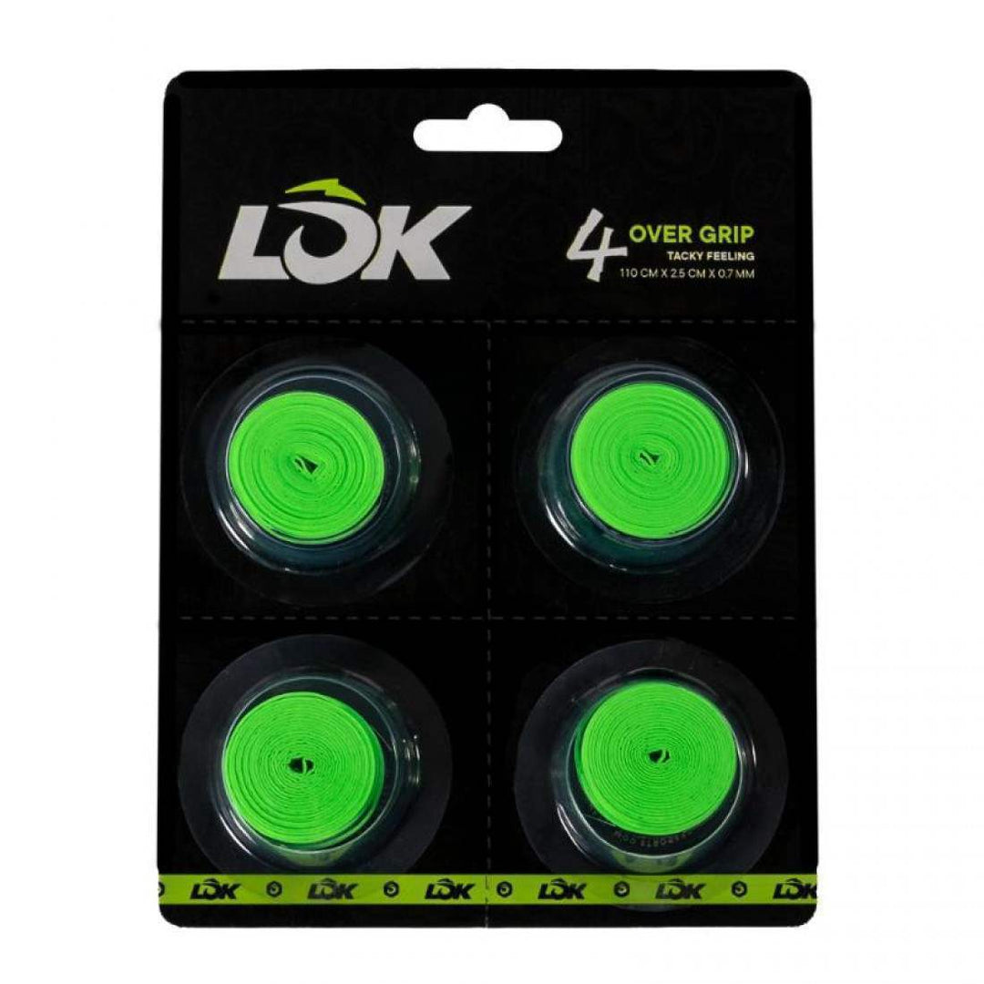 Overgrips Lok Verde 4 Unidades