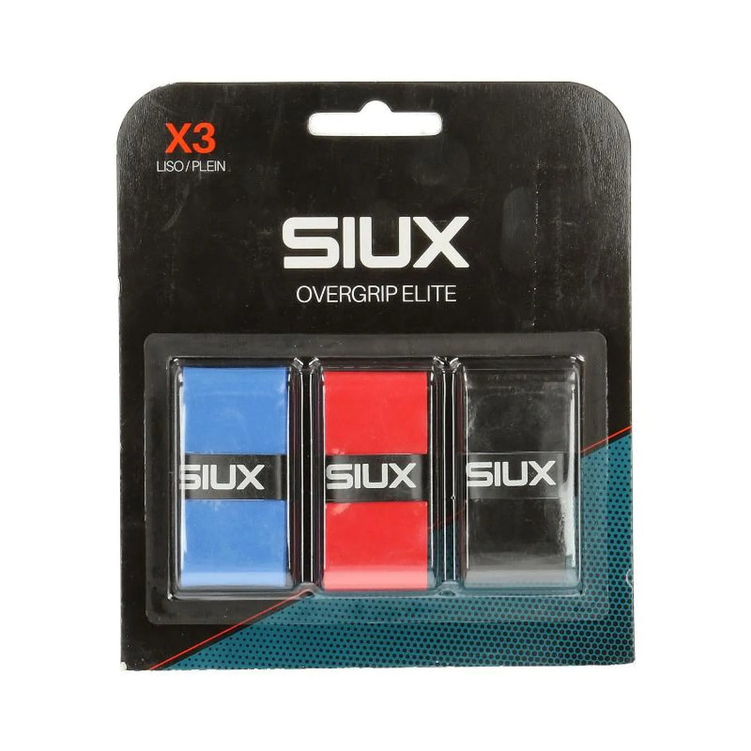 Overgrips Siux Elite Multicolor 3 Unidades