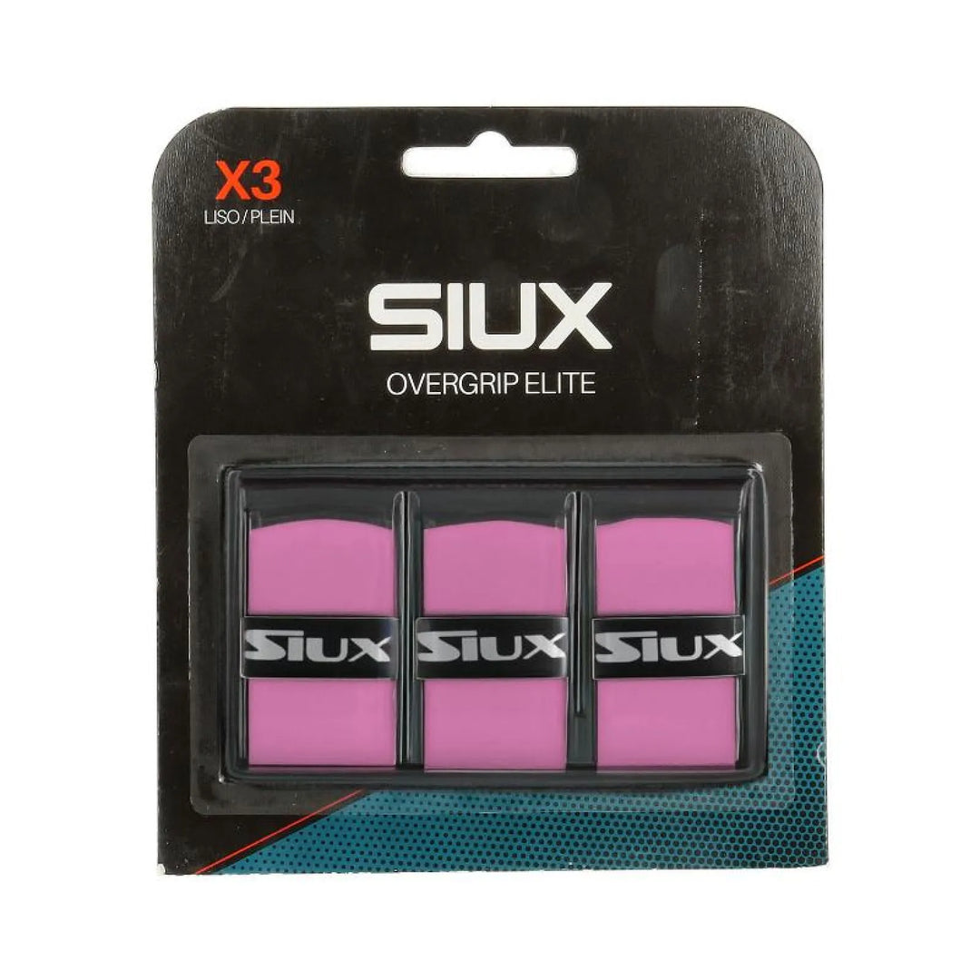 Overgrips Siux Elite Rosa 3 Unidades